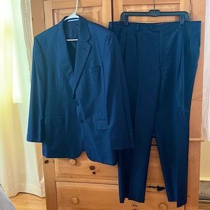 Hickey Freeman 2-Piece Dark Navy Suit